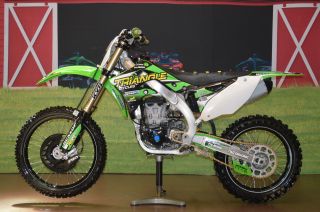 Low Buy It Now 2012 Kawasaki Kx450f,  Fuel Injected,  Title Renthal,  Pro Taper photo