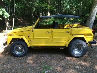 Rare Unique 1974 Vw Volkswagen Thing 181 Yellow Solid Extras photo