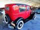 Red And Black Ford Model A 1930 With Tan Interior Model A photo 15